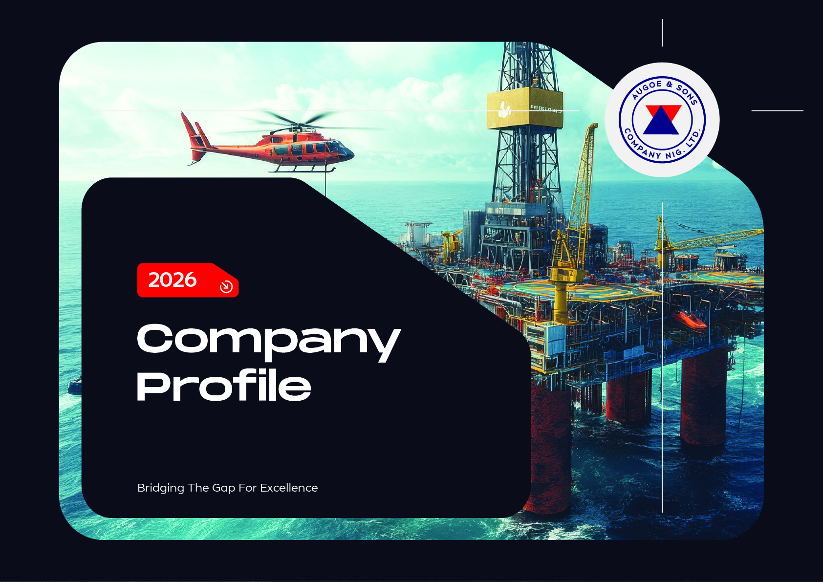 AUGOE & Sons — 2026 Company Profile — Presentation & Print Design case study