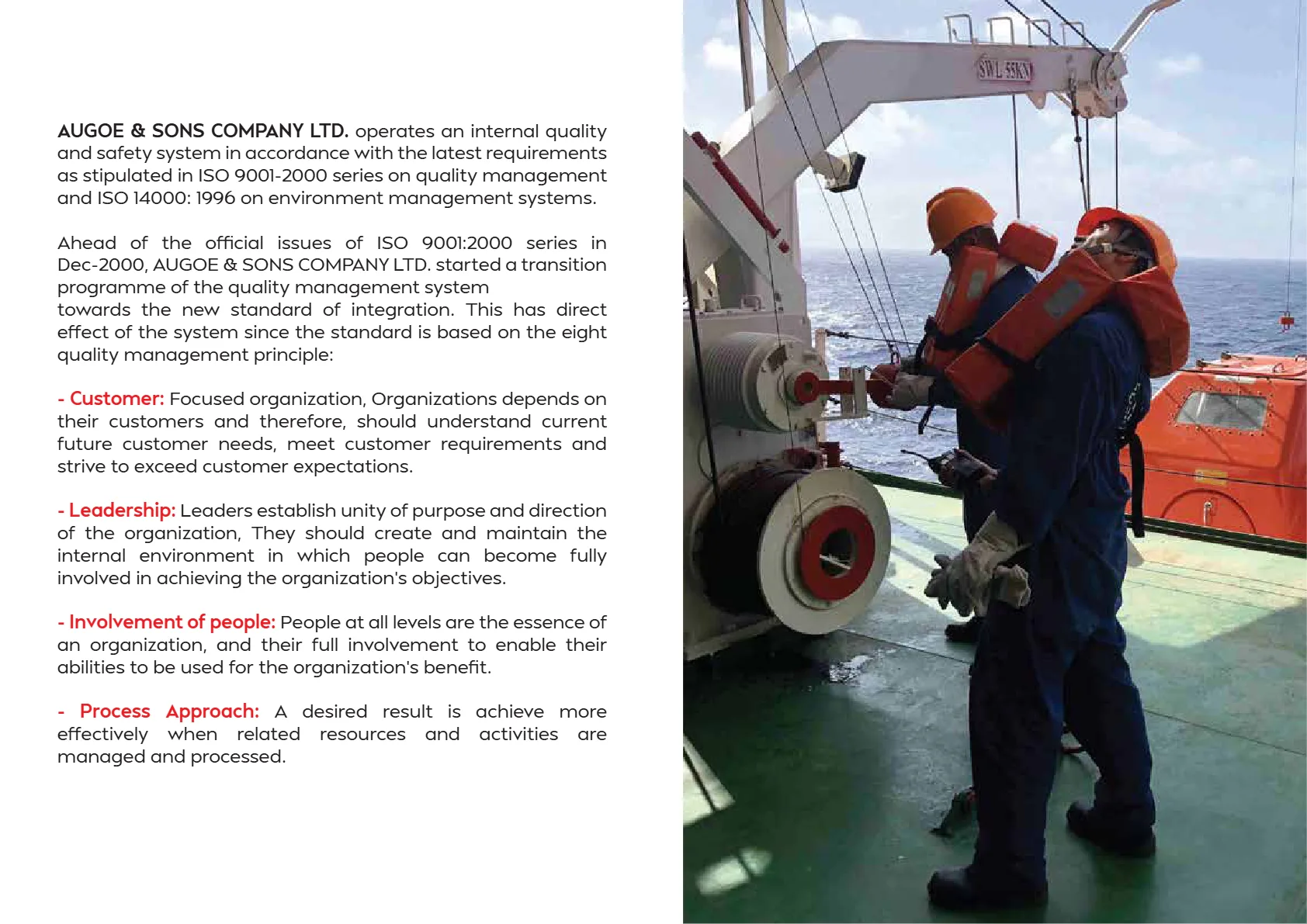Augoe Shipping — Company Profile Design — gallery item 9