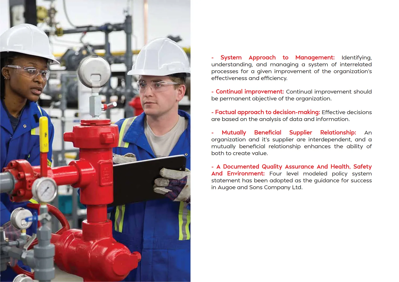 Augoe Shipping — Company Profile Design — gallery item 10